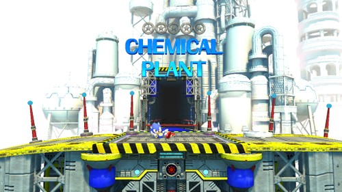 Level Select - Chemical Plant - Retro